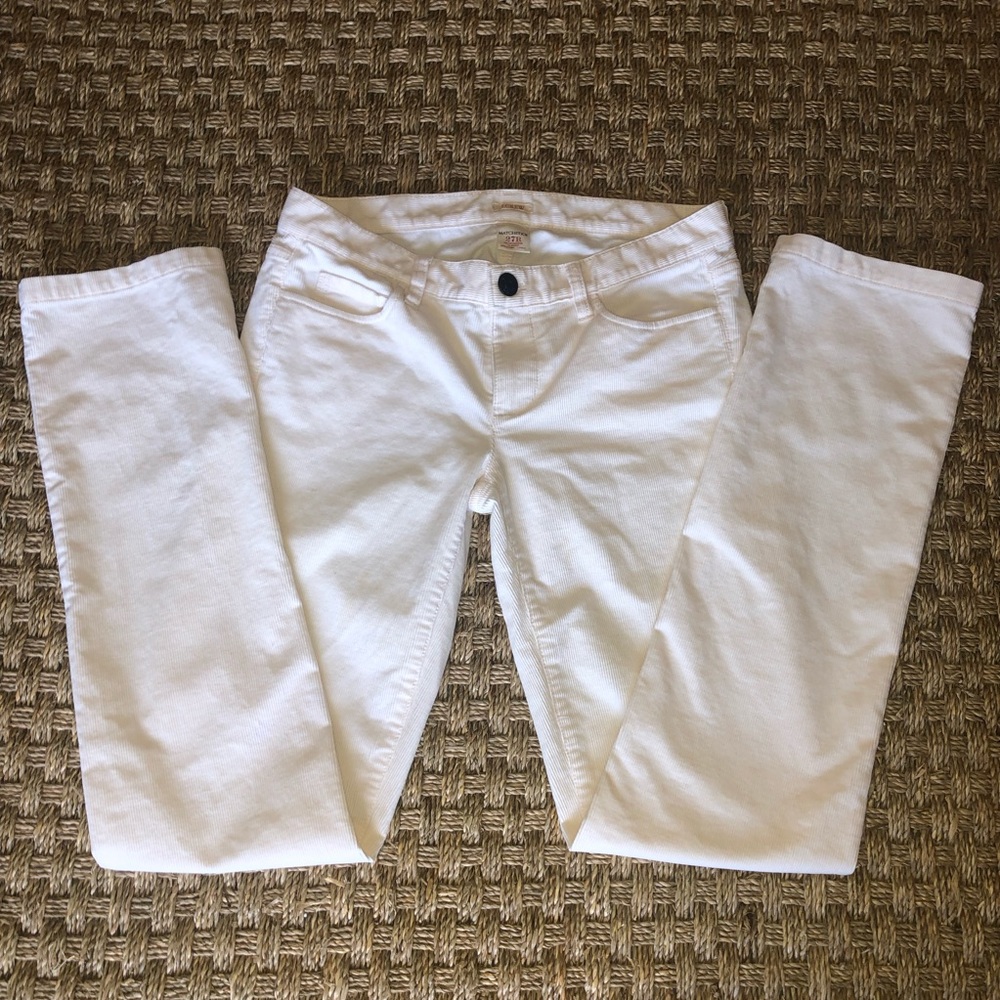 J. Crew Matchstick 27 Regular Corduroy Jeans